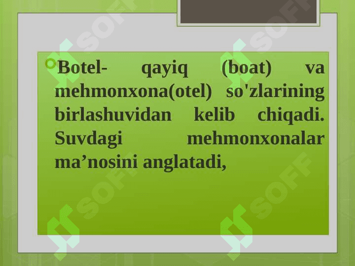 Botel joylashtirish vositasi 4