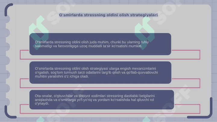 O'smirlarda stressni oldini olish 8