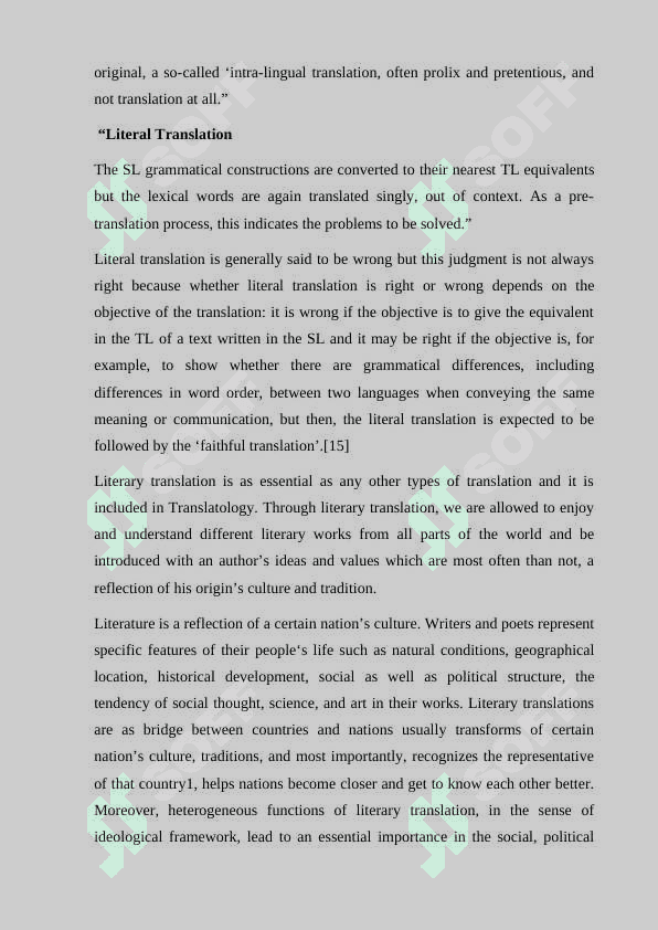 STUDIES ON LITERARY TRANSLATION AND ITS ASPECTS » 8