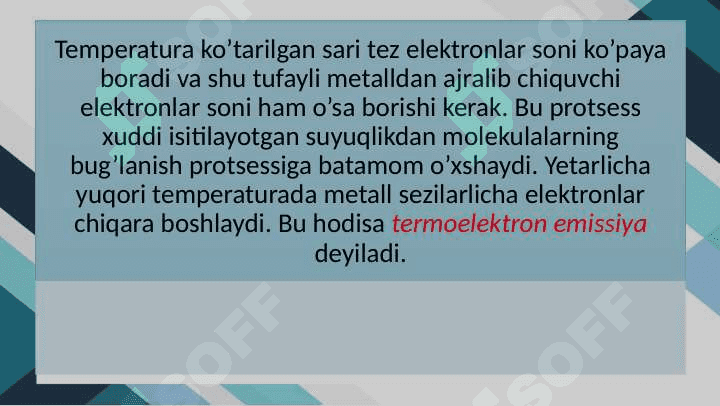 Termoelektron emissiya 3