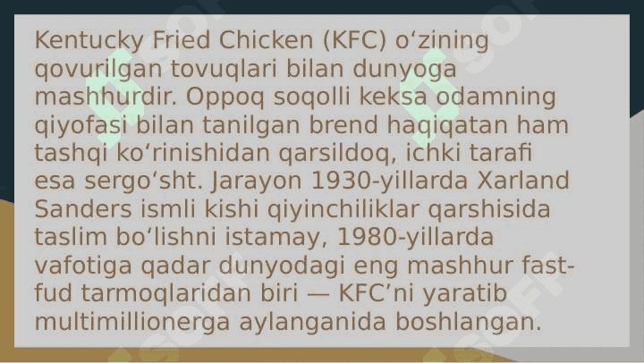 KFC brendi 3