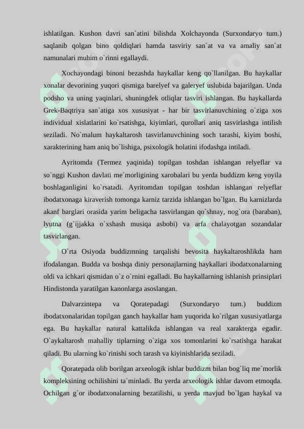 Milloddan avvalgi  III ming yillikda Old Osiyo. 8