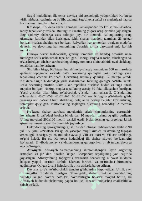 SAMARQANDNING JAHON SIVILIZATSIYASIDA TUTGAN O`RNI. 6
