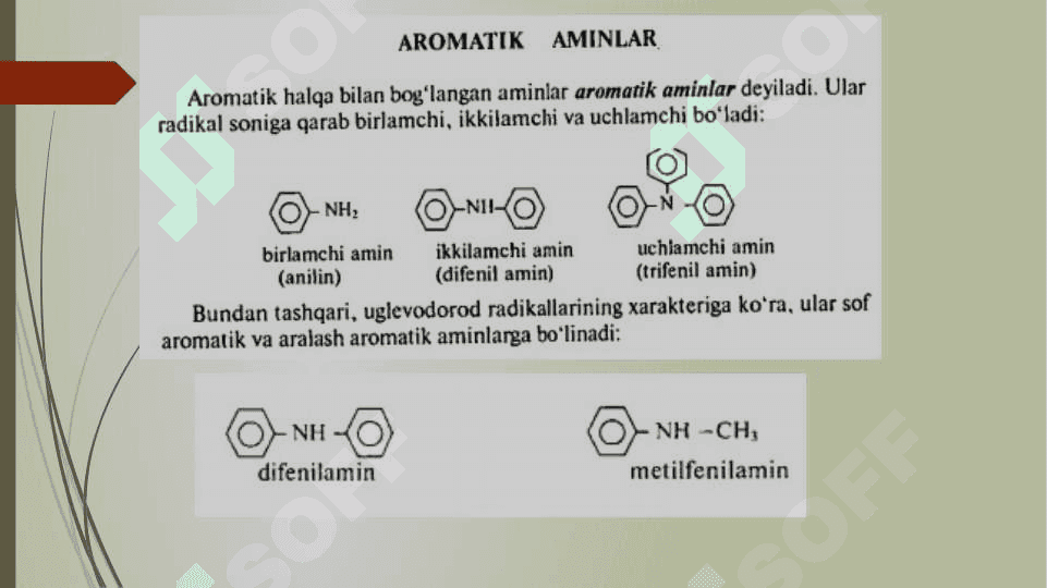 Aromatik aminlar 2
