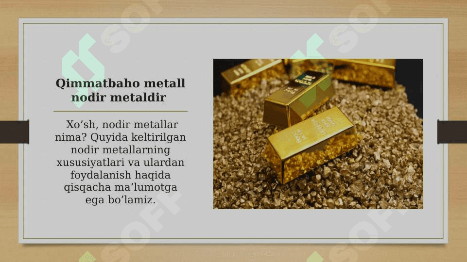 nodir metallar 2