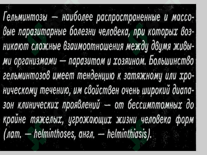 Слайд на тему гельминтов 3