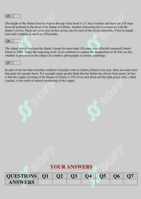 60 matching headings for IElTS/CEFR preparation 4