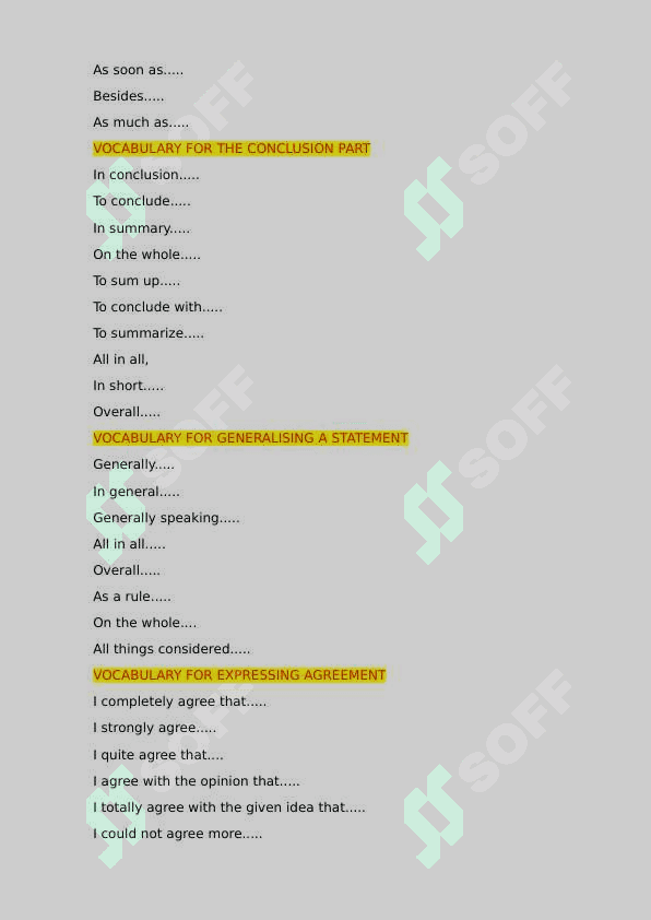 ESSENTIAL VOCABS FOR IELTS WRITING. 4