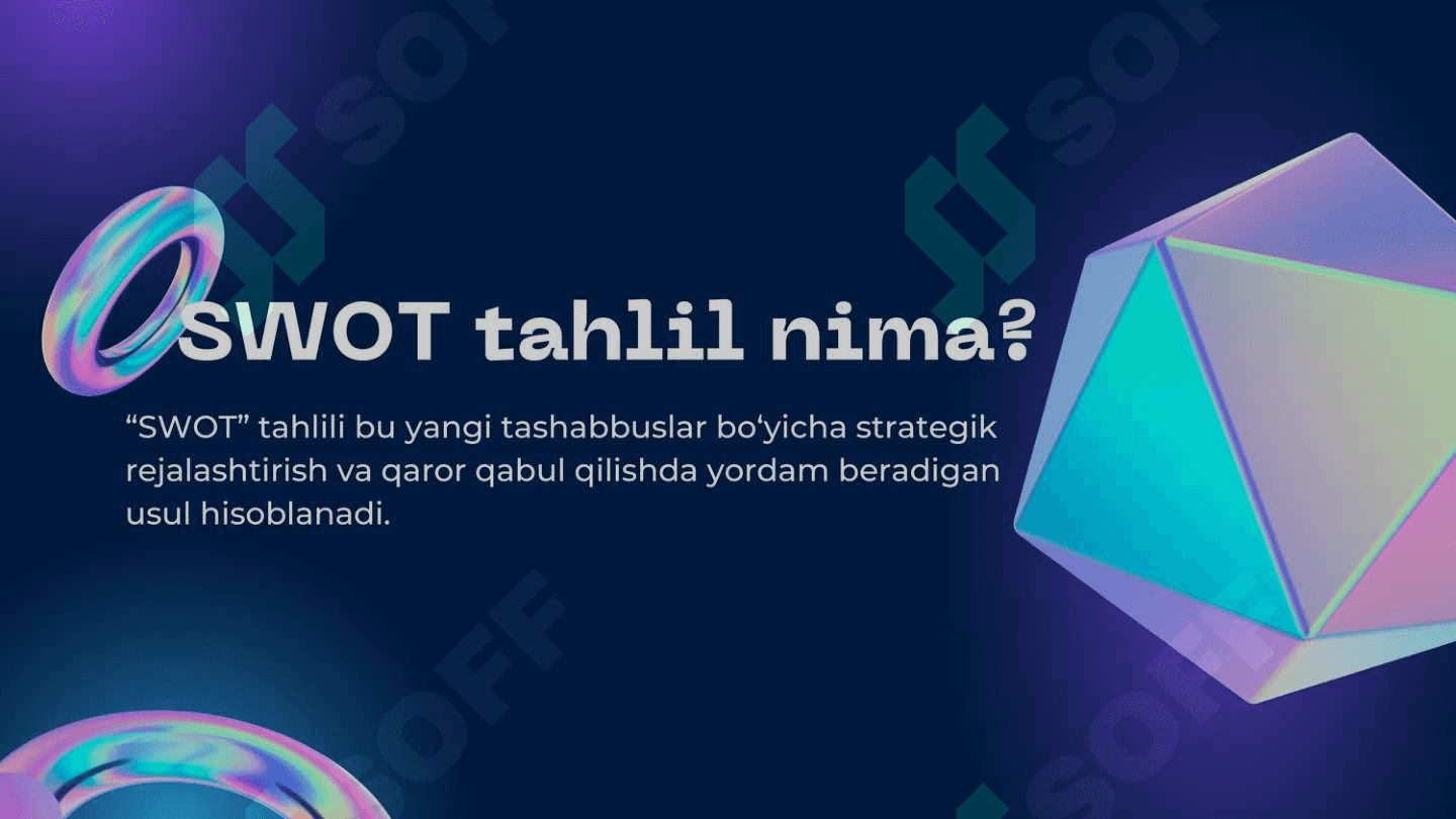 Swot tahlili haqida 2