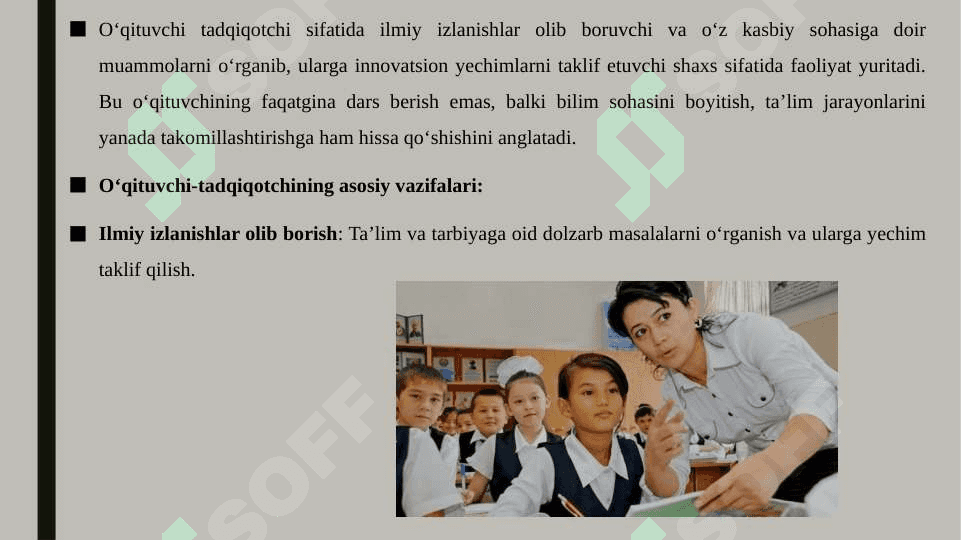 O'qituvchi tadqiqotchi sifatida 3
