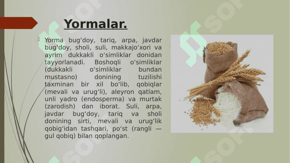 Don va don mahsulotlari 8