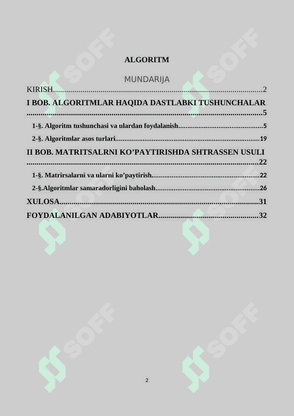 ALGORITM 2