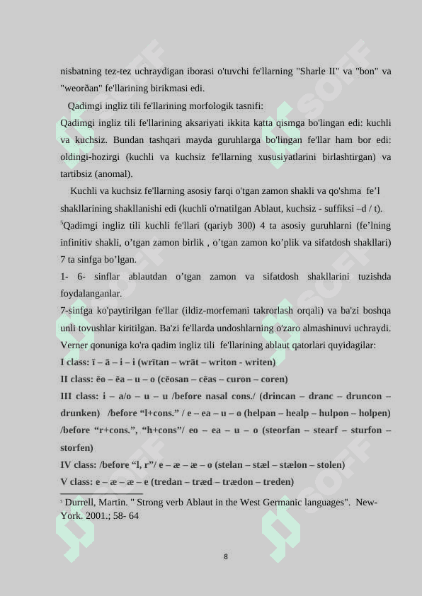 Ablaut tizimi 8
