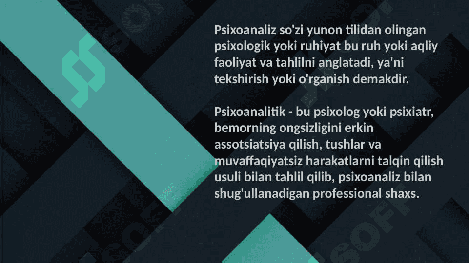 Psixoanaliz 3