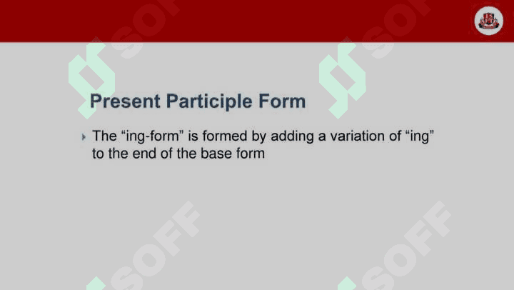 Present continuous tense 3
