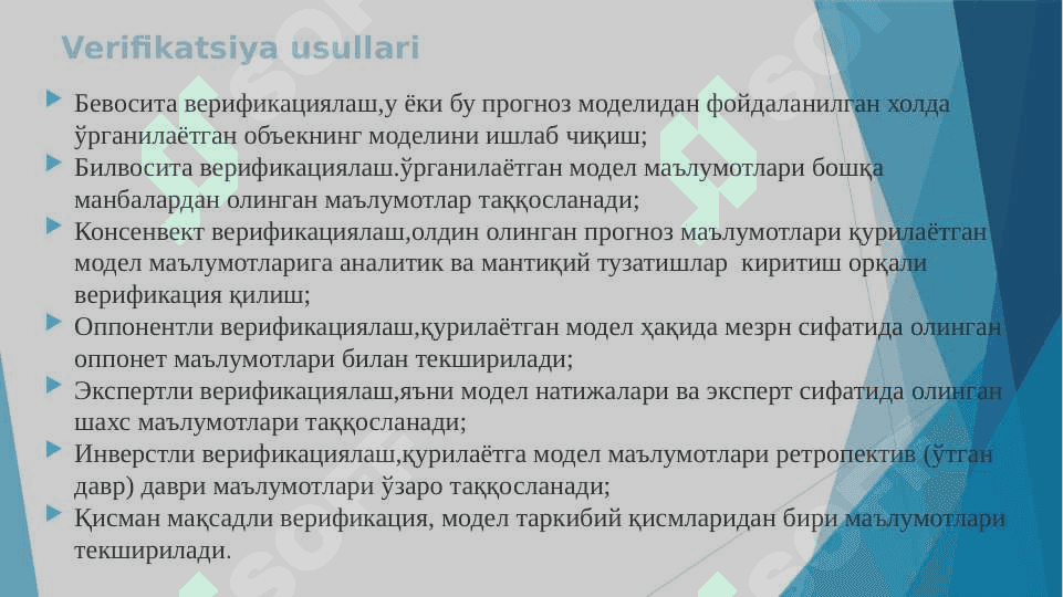 Ekonometrik modellarni baholash 5