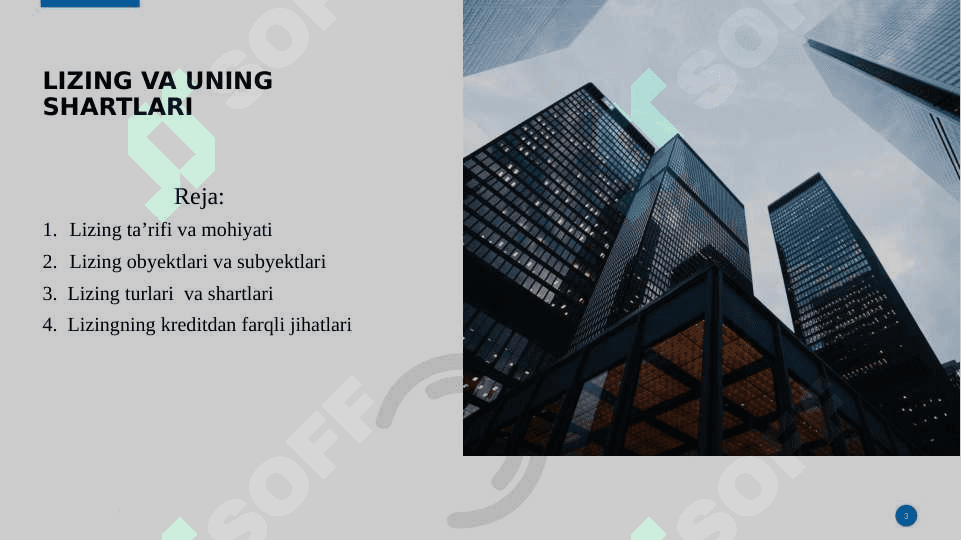 Lizing va uning shartlari 3