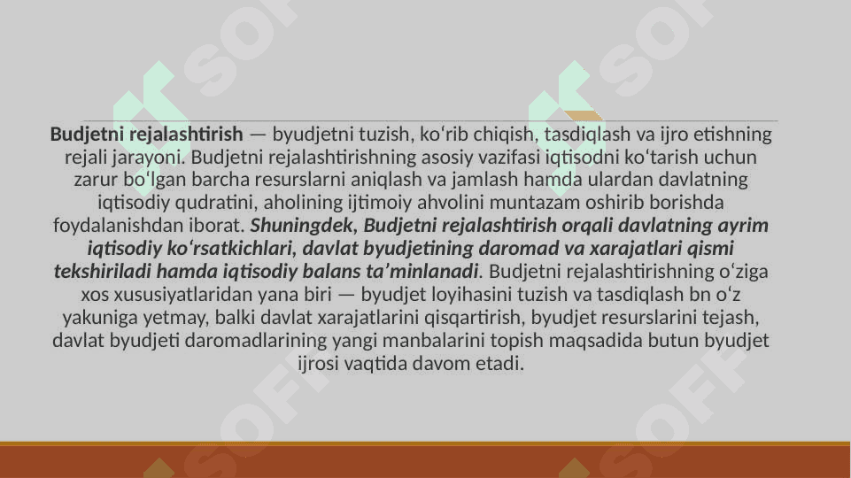 DAVLAT BUDJETINI BOSHQARISH 5