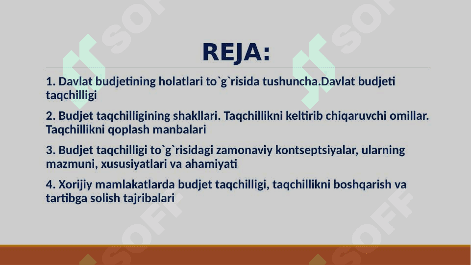 DAVLAT BUDJETINING HOLATI 2