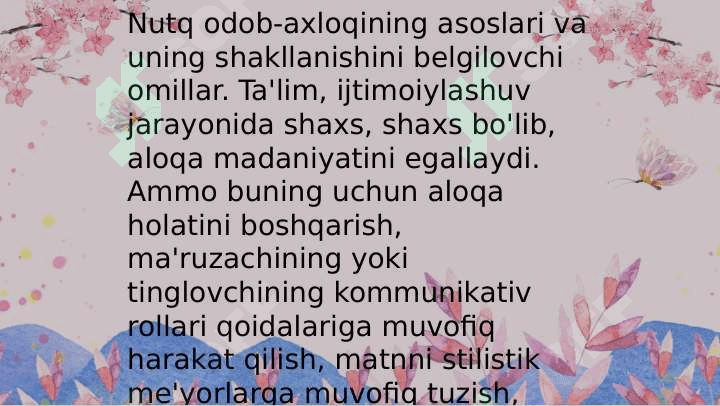 Kasbiy nutqning qo'llanilish sohalari 2