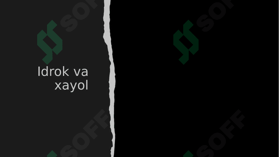 Idrok va xayol 2