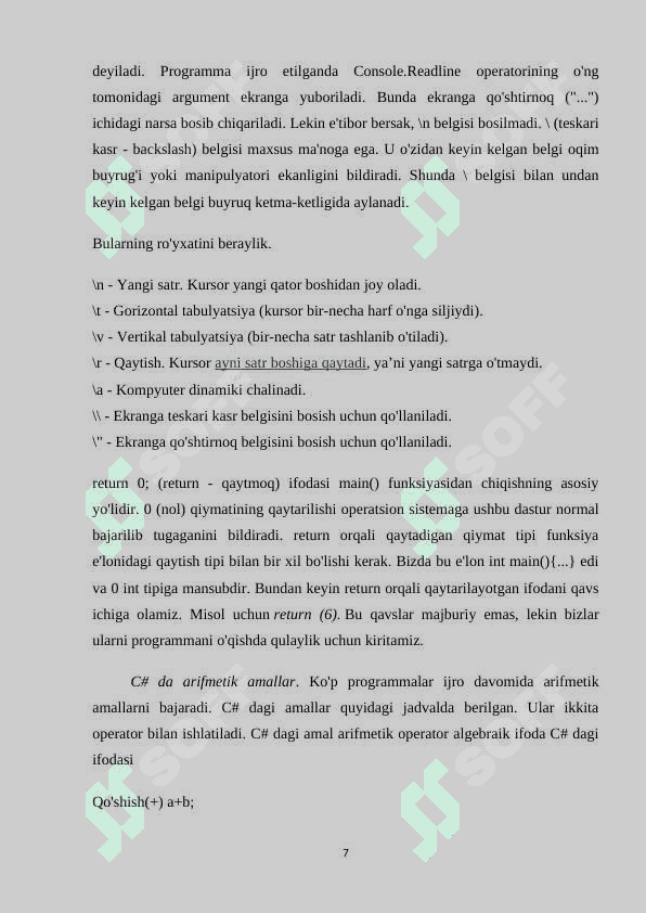 C# dasturlash tilida MenuStrip komponentasi yordamida dasturlar yaratish 7