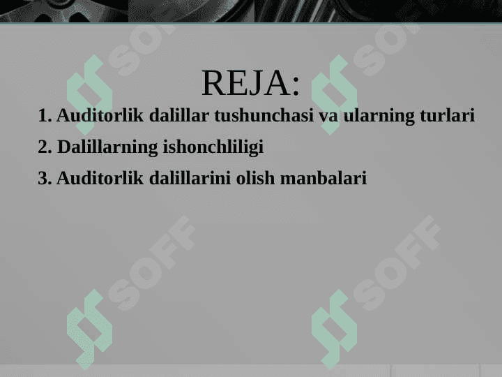AUDITORLIK DALILLAR 2