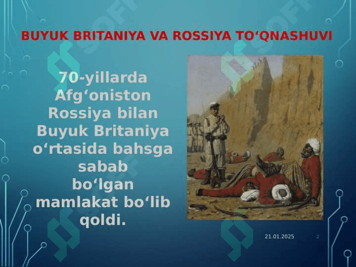XIX asr oxiri — XX asr boshlarida Afg‘oniston 2