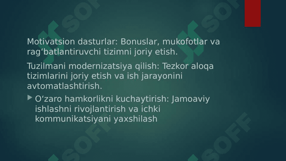 Mavzu: Personallarni boshqarish 4