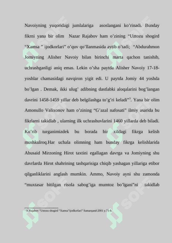 Abdurahmon Jomiy Navoiy nigohida 7