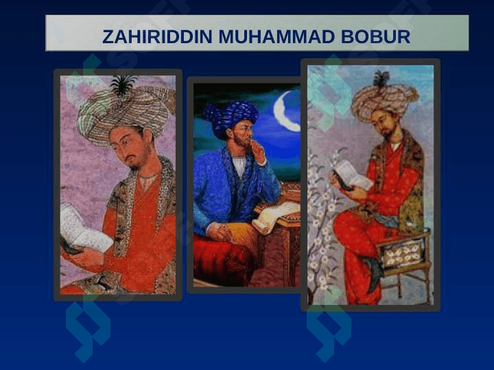 ZAHRIDDIN MUHAMMAD  BOBUR 4