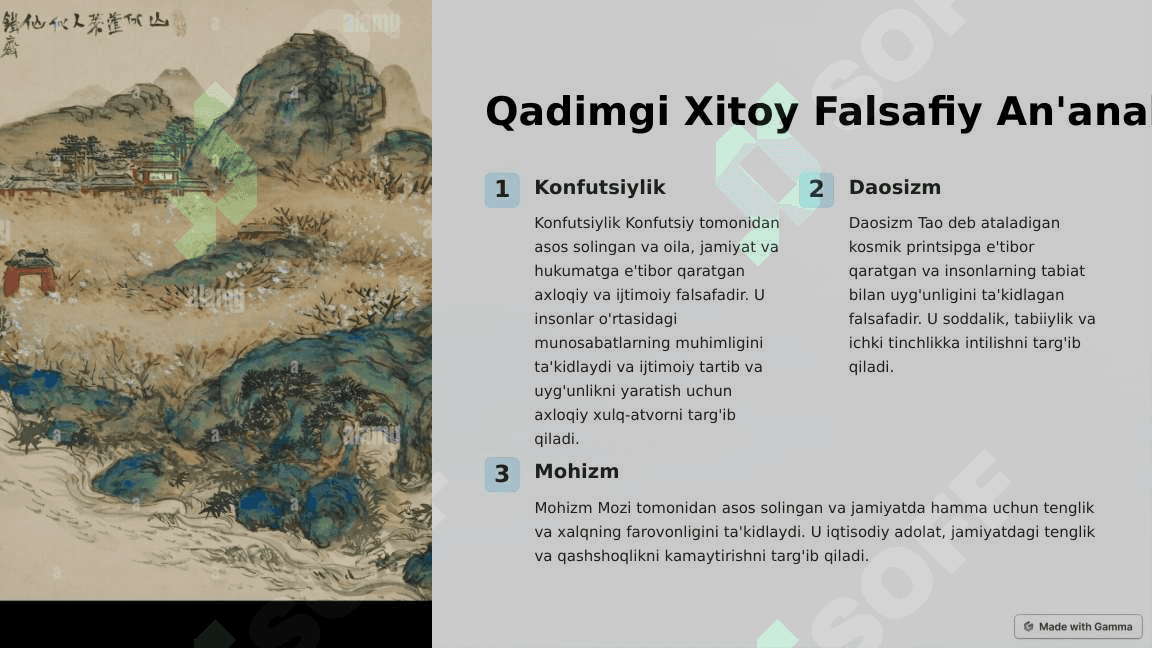 Sharq Falsafiy An'analarining Boyligi 3