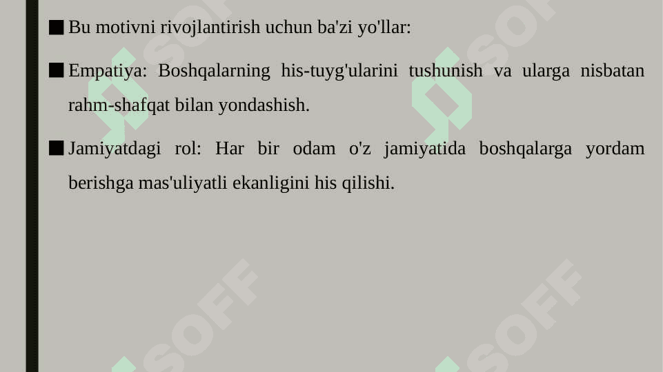 Ko'maklashish motivi 4