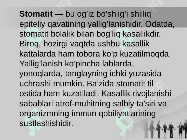 Stomatitlar 3