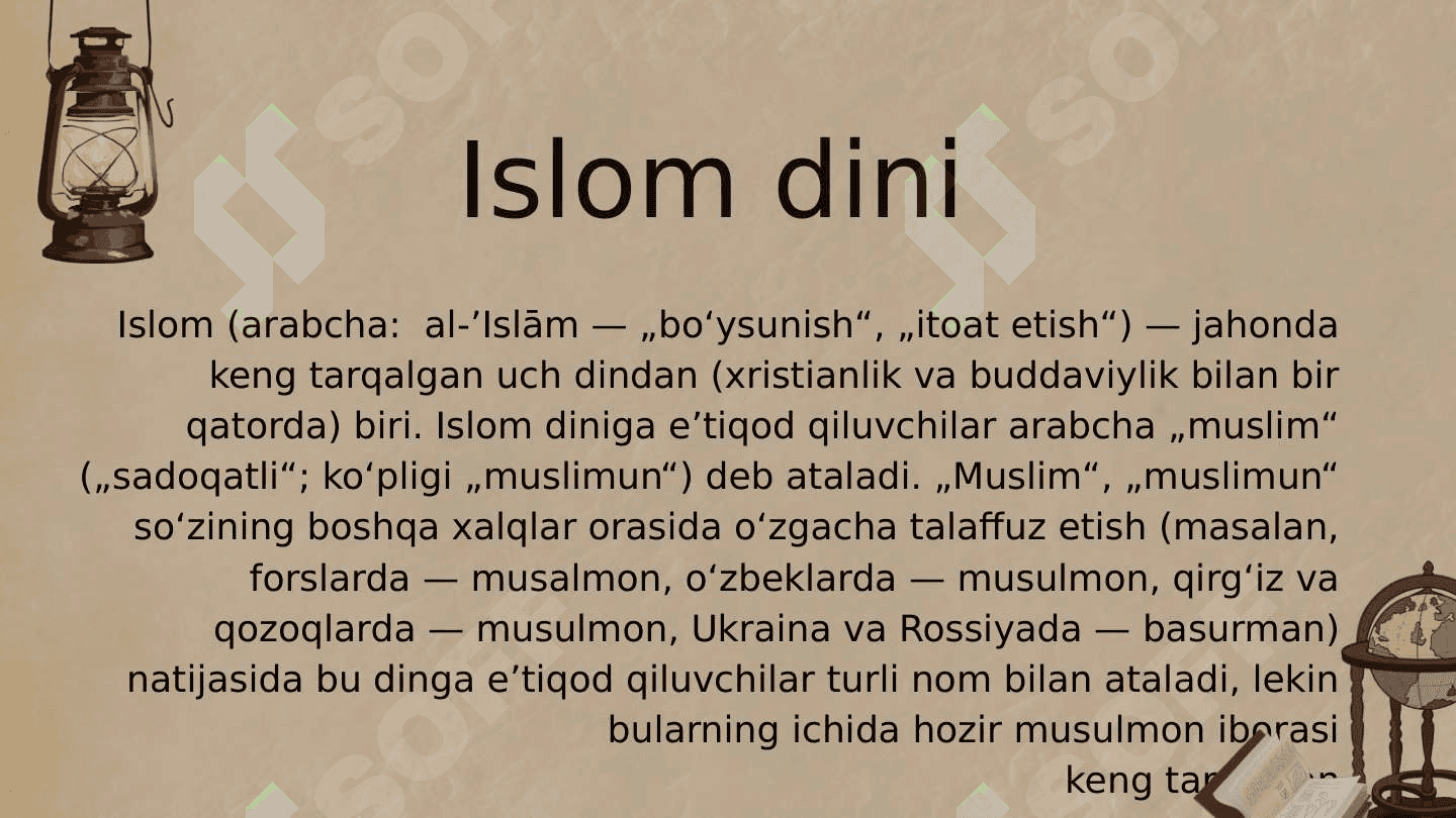 Din hamda hur fikrlilik 6