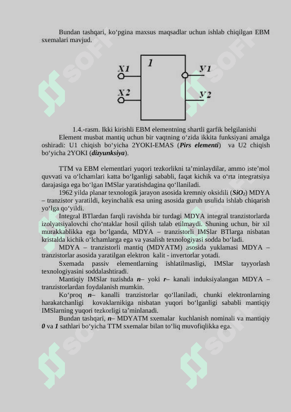 Emitterli bog‘langan mantiq 4