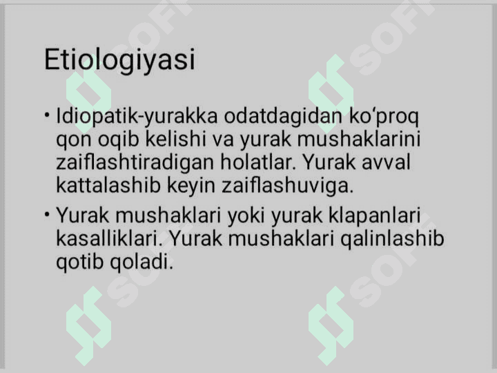 Kardiomegaliya 6
