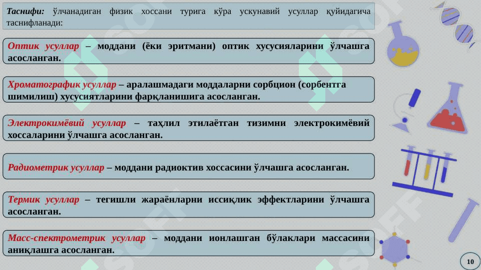 Оптик анализ усуллари 8