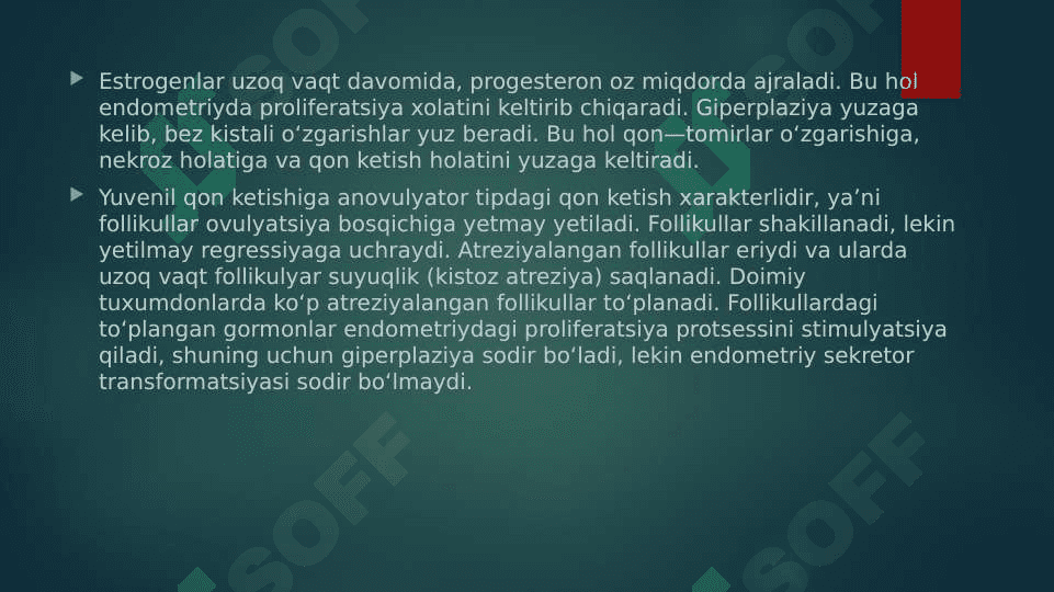 Bachadondan anomal qon ketishlari 4