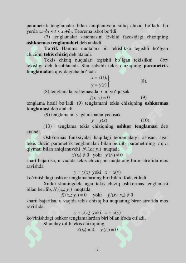 Differensial geometriya 7