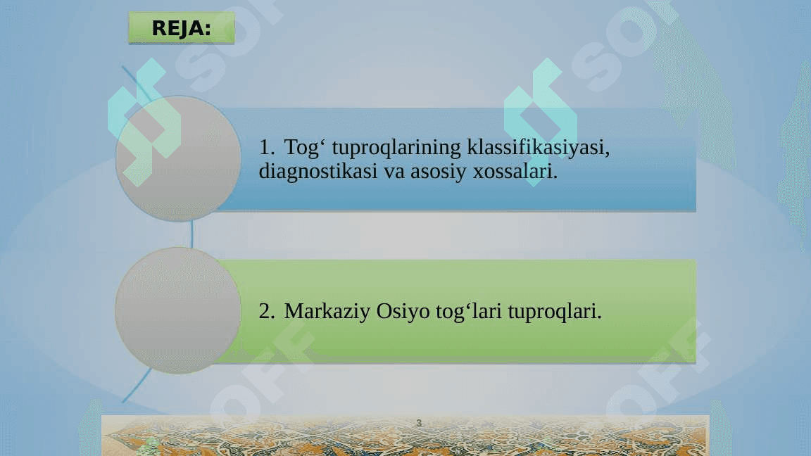 TOG‘ TUPROQLARI 3