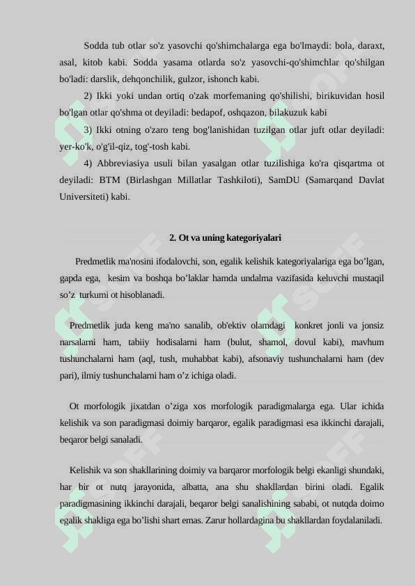 OTLARNING YASALISHI 5
