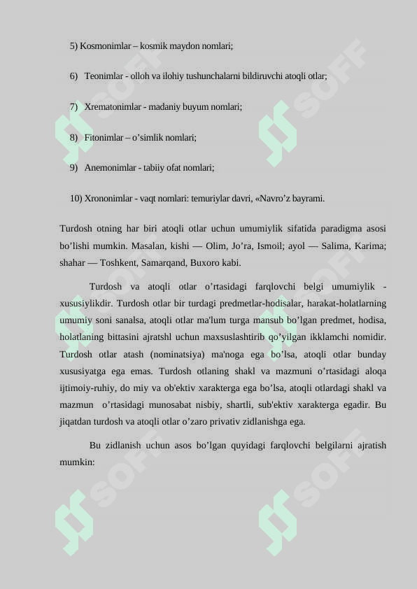 OTLARNING YASALISHI 7