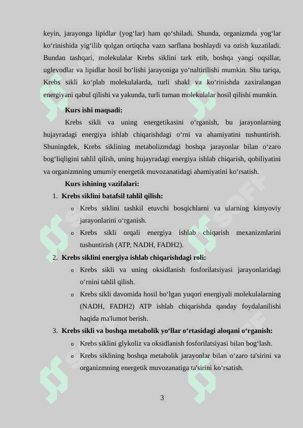 Krebs sikli va uning energetikasi 3