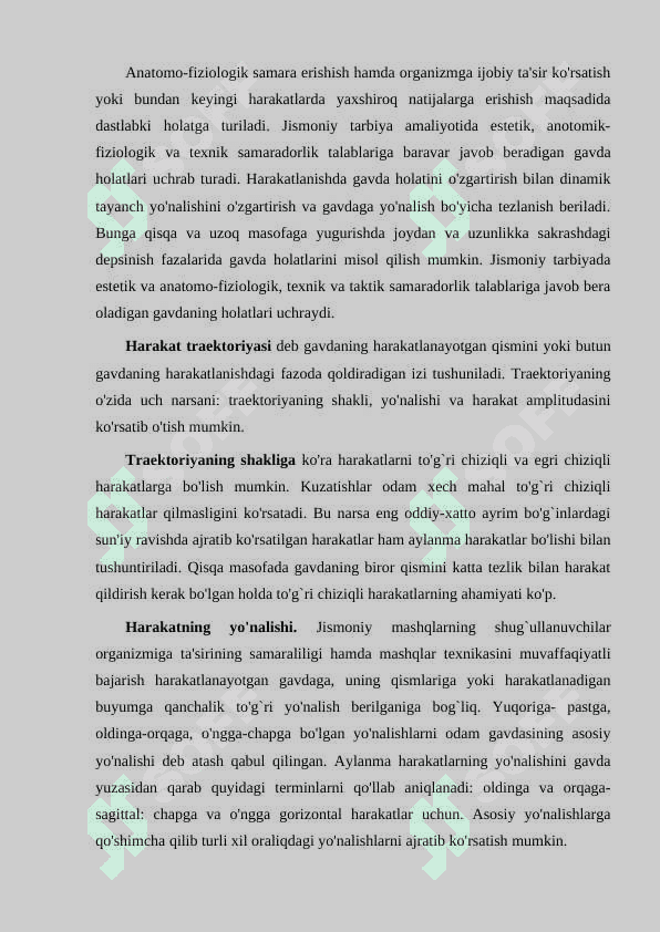 Mashq texnikasi qisimlar 7