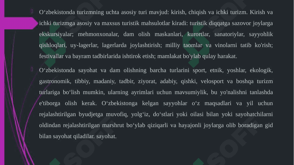 TURIZMNING MAXSUS TURLARI 3