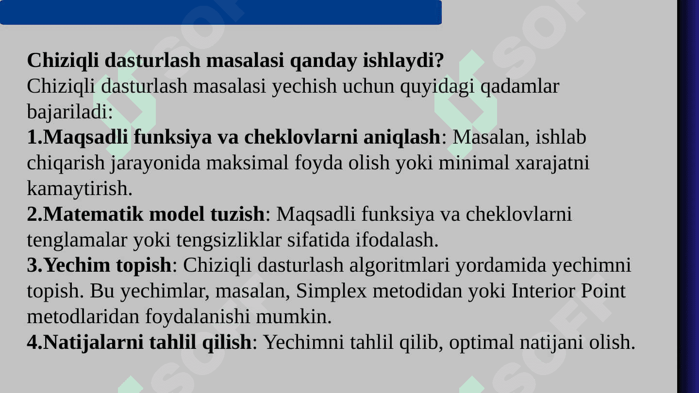 Python dasturlash tilida chiziqli dasturlash jarayonlarini o’quvchilarga hayotiy misollar bilan tushuntirish 3