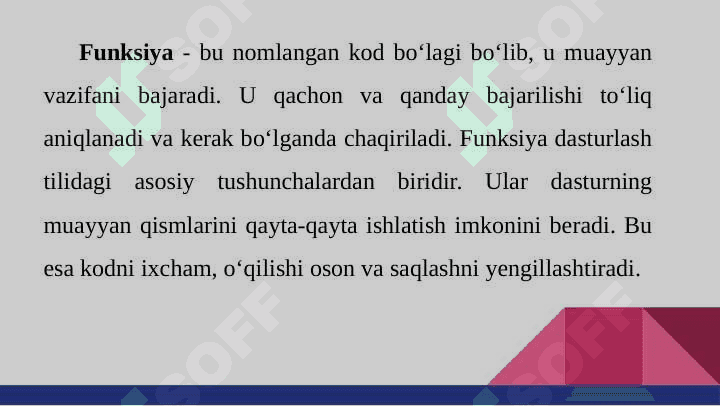 Python dasturlash tilida Funksiyalarni o’quvchilarga hayotiy misollar bilan tushuntirish 2