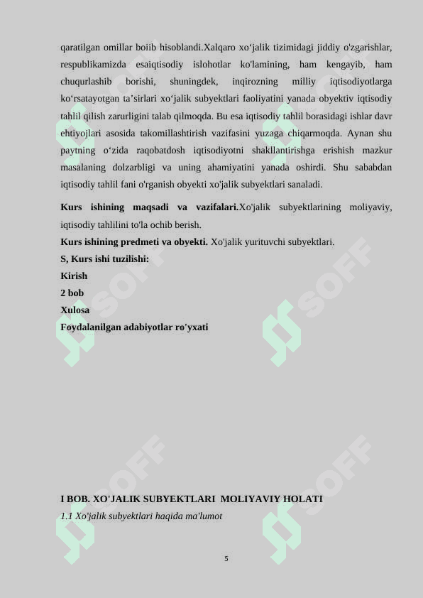 Kurs ishi 5