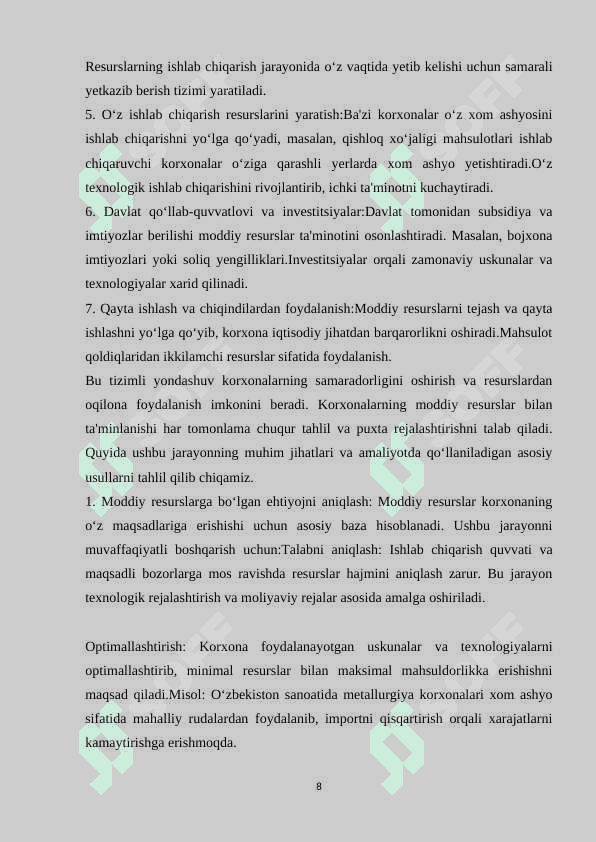 Kurs ishi 8
